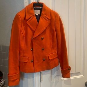 Orange banana replacing coat size small